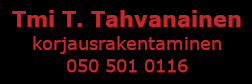 Tmi T. Tahvanainen logo
